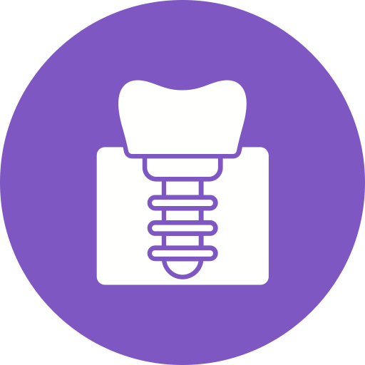 implante dental Generic Mixed icono