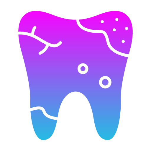虫歯 Generic Flat Gradient icon
