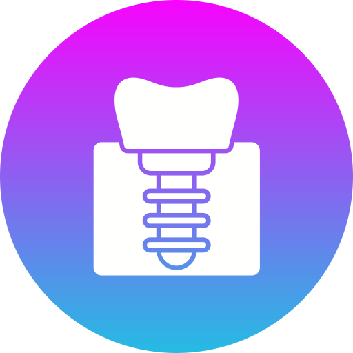 歯科インプラント Generic Flat Gradient icon
