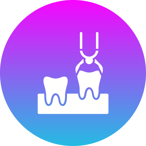 wyrywanie zęba Generic Flat Gradient ikona