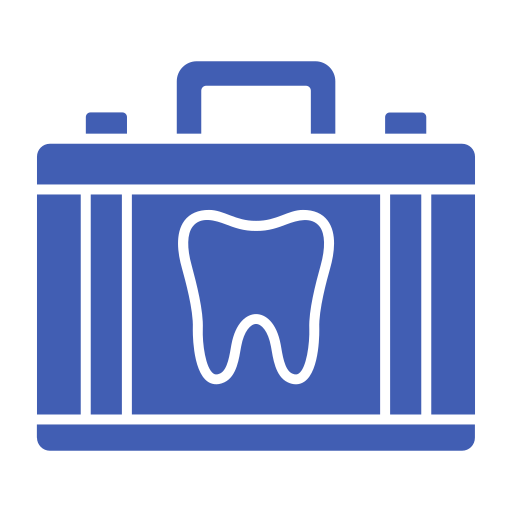 kit dentale Generic Flat icona