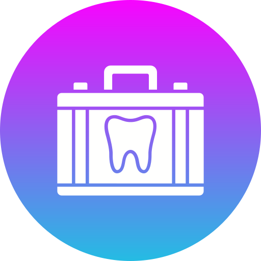 kit dentale Generic Flat Gradient icona