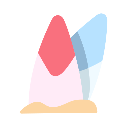 Surfboard Generic Flat icon