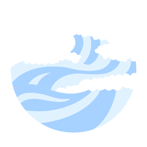 웨이브 Generic Flat icon