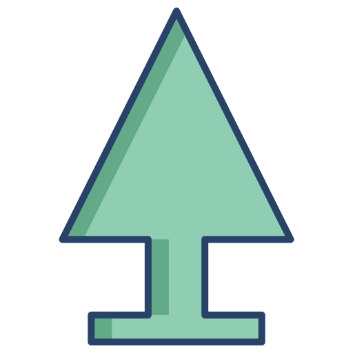 strzałka Generic color outline ikona