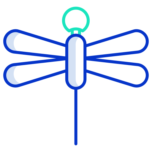 drakenvlieg Generic color outline icoon