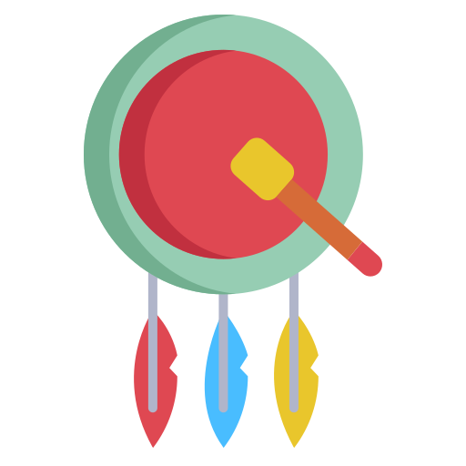 Drum Generic color fill icon