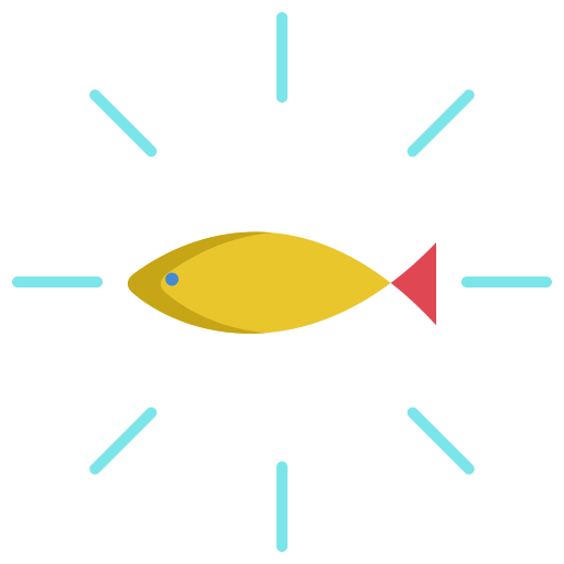 Fish Generic color fill icon