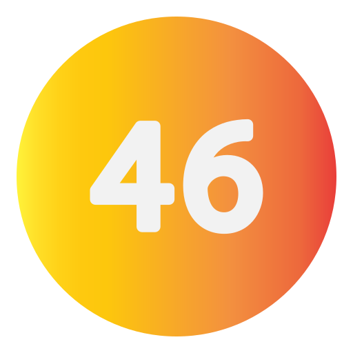 Forty six Generic Flat Gradient icon