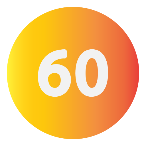 60 Generic Flat Gradient icon