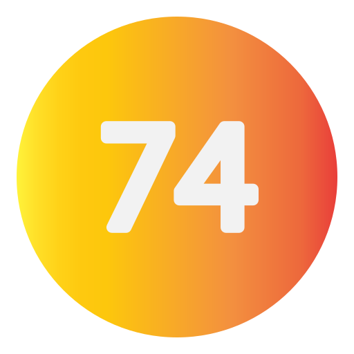 74 Generic Flat Gradient icon