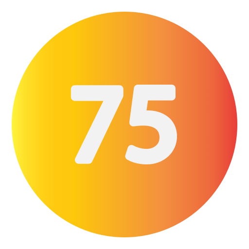 75 Generic Flat Gradient icon