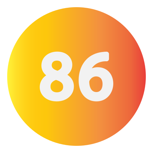 86 Generic Flat Gradient icon