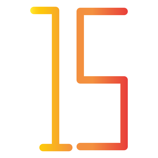 Fifteen Generic Gradient icon