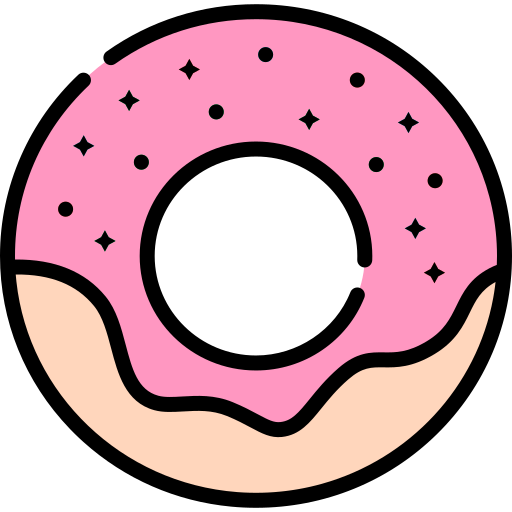 Пончик Generic Outline Color иконка