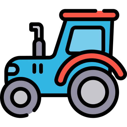 Трактор Generic Outline Color иконка