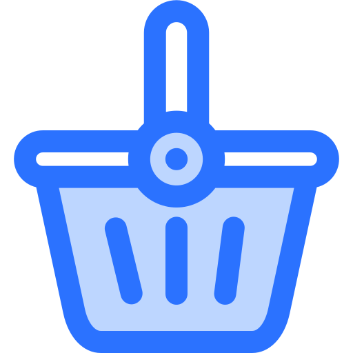 買い物かご Generic Blue icon