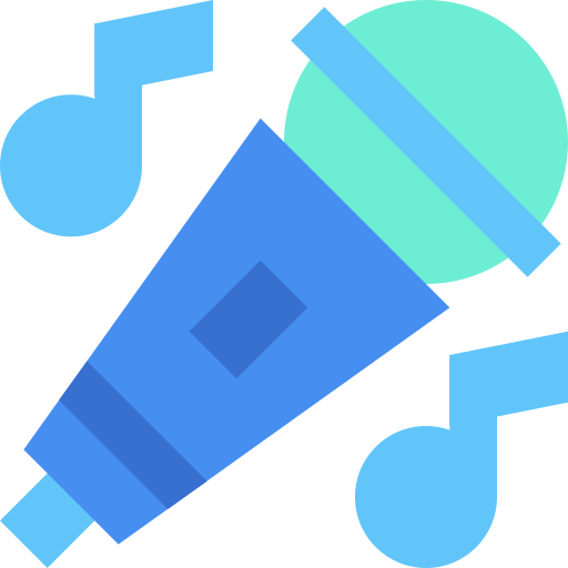 micrófono Generic Blue icono