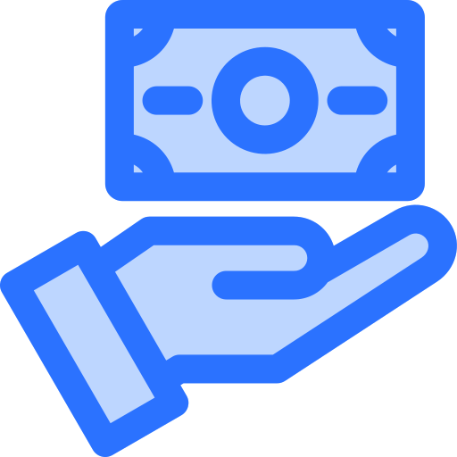geld Generic Blue icoon