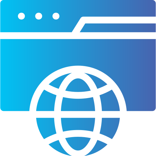 internet Generic Flat Gradient icona