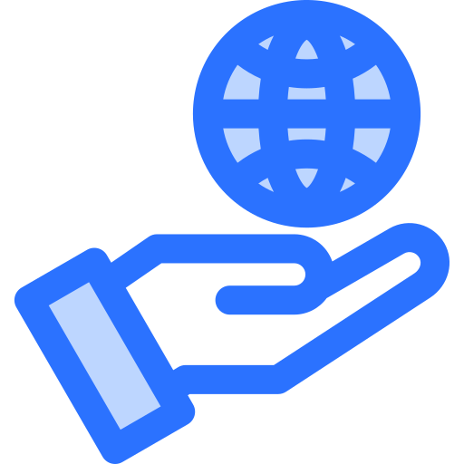 Internet Generic Blue icon