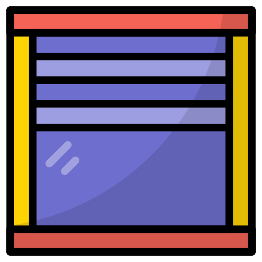 Window Generic Outline Color icon