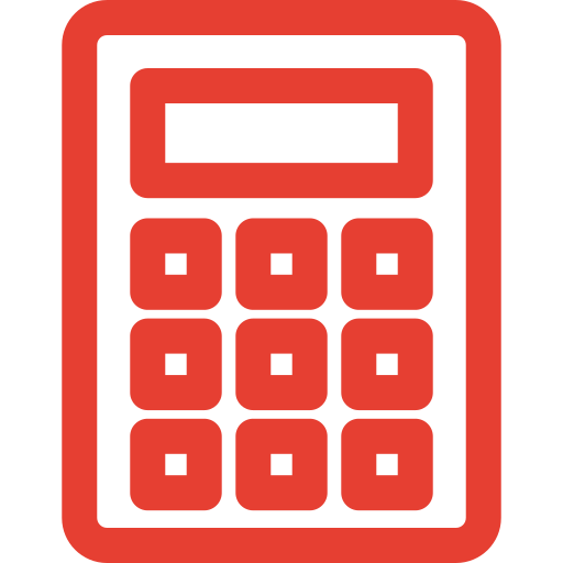 rekenmachine Generic Simple Colors icoon