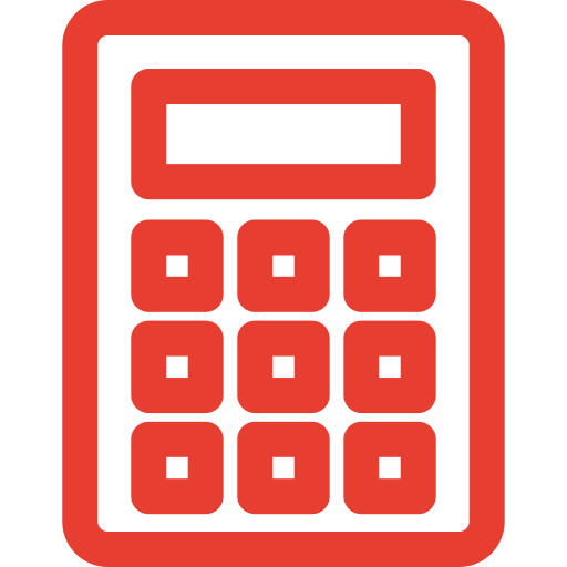 Calculator Generic Simple Colors icon