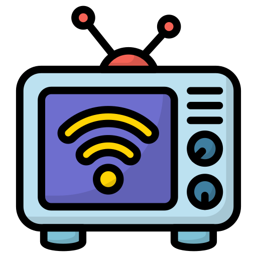 스마트 티비 Generic Outline Color icon