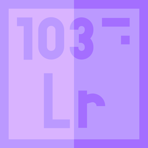 lawrencium Basic Straight Flat icoon