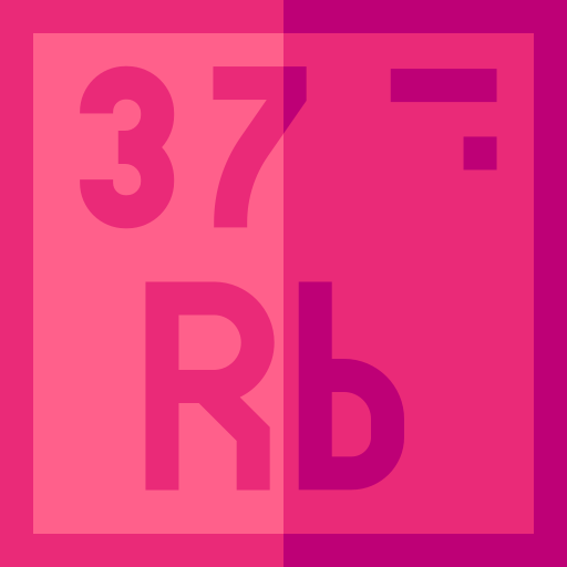 rubidium Basic Straight Flat icoon