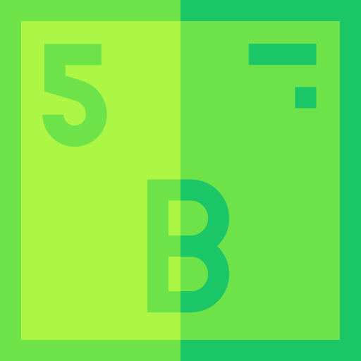 boor Basic Straight Flat icoon