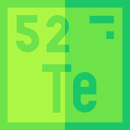 tellurium Basic Straight Flat icoon