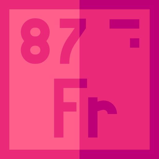 francium Basic Straight Flat icoon