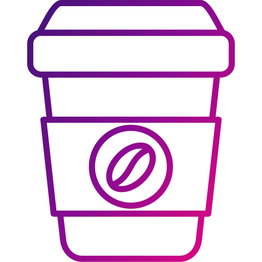 커피 Generic Gradient icon