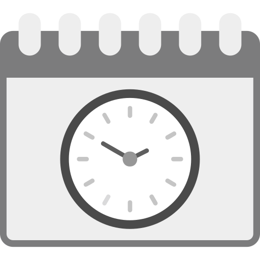 시간표 Generic Grey icon