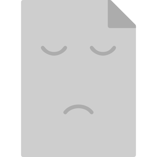 Emptiness Generic Grey icon
