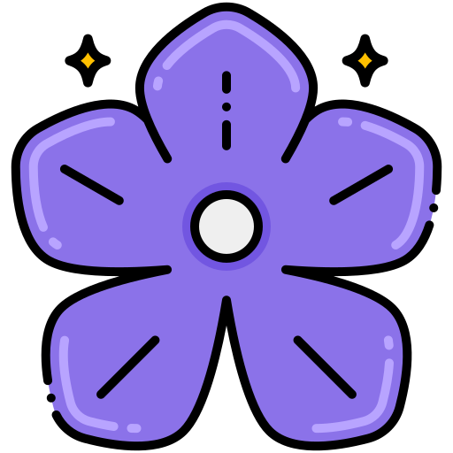 Orchid Generic Outline Color icon