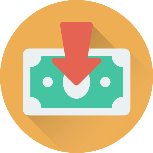 Receive money Generic Flat icon