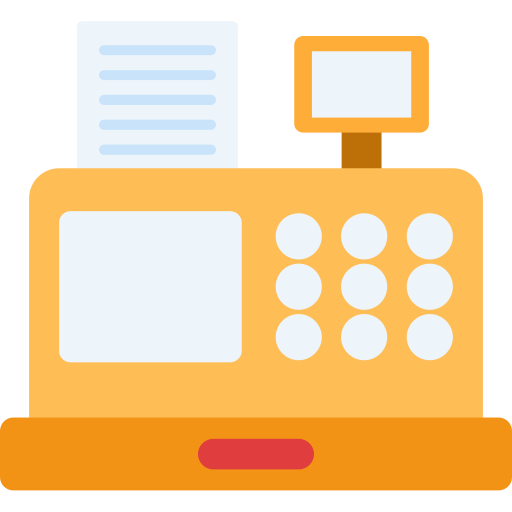 Cash register Generic Flat icon