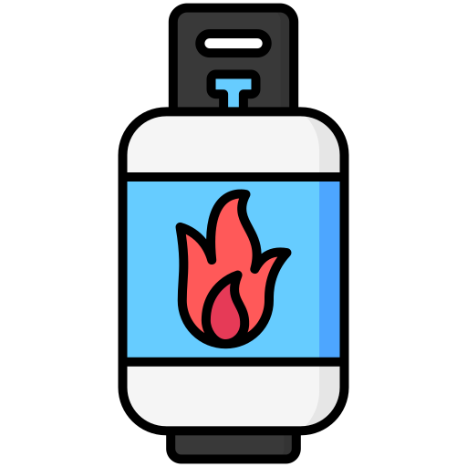gaszylinder Generic Outline Color icon
