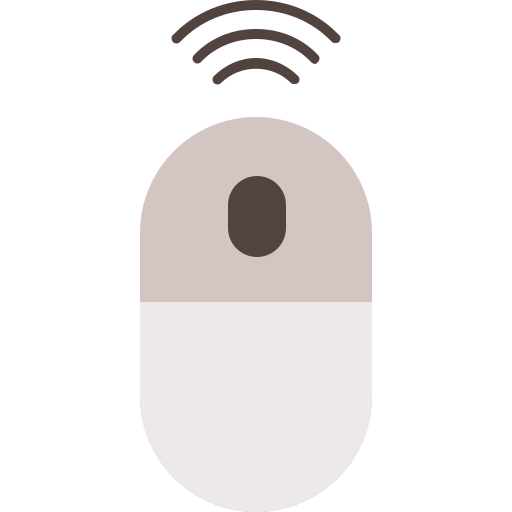 Wireless mouse  Generic Flat icon