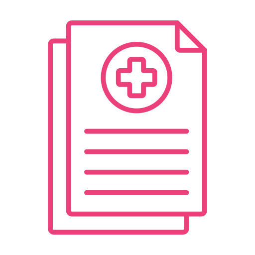 Medical History Generic Simple Colors icon