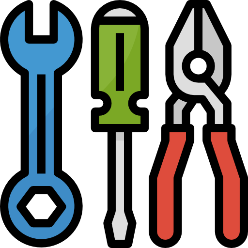 herramientas Aphiradee (monkik) Lineal Color icono