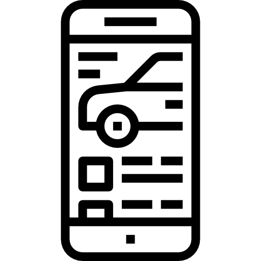 Mobile phone Aphiradee (monkik) Lineal icon