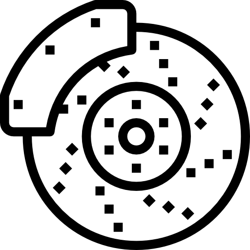 Brake disc Aphiradee (monkik) Lineal icon