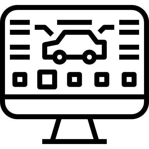 auto Aphiradee (monkik) Lineal icona