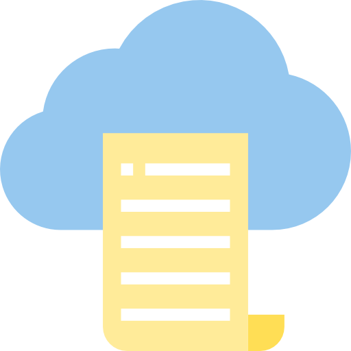 Cloud computing itim2101 Flat icon