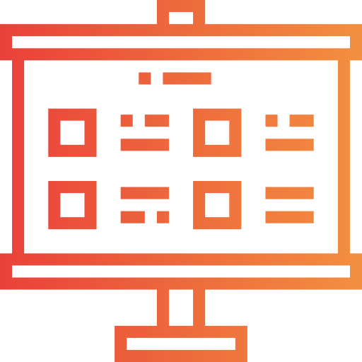 Presentation itim2101 Gradient icon