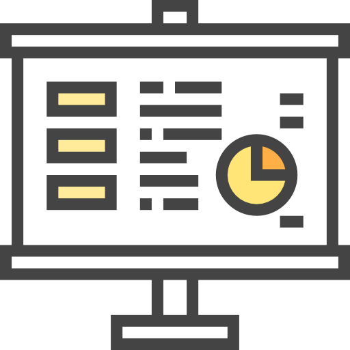 Presentation itim2101 Lineal Color icon